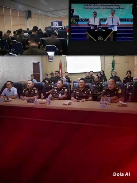 Kejaksaan Negeri Dumai Gelar Sinergitas Daring, Sosialisasi KUHP dan KUHAP Baru