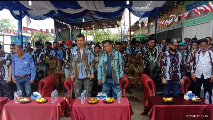 Ratusan Anggota PAC Ikatan Pemuda Karya (IPK)  Patumbak Rayakan HUT RI ke 75
