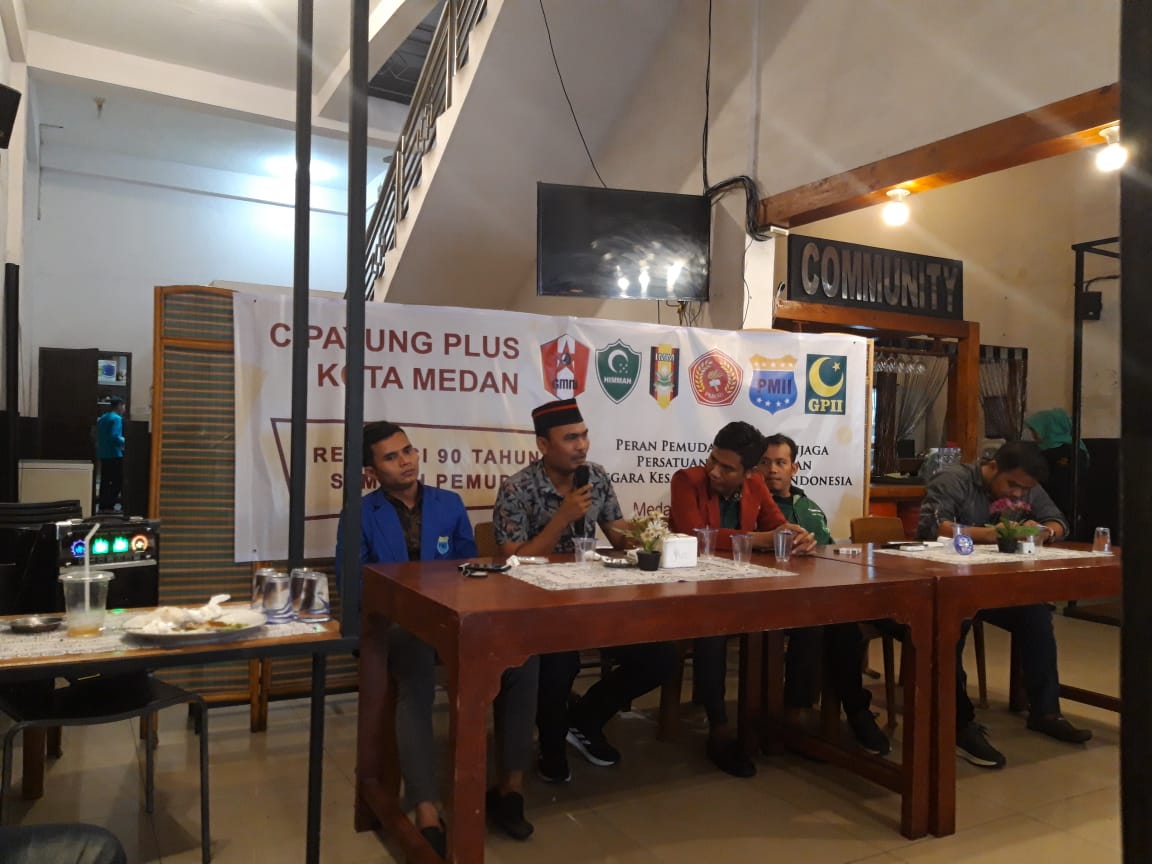 Cipayung Plus Kota Medan ajak Pemuda Untuk Bersatu Dalam Menjaga Persatuan dan Kesatuan NKRI