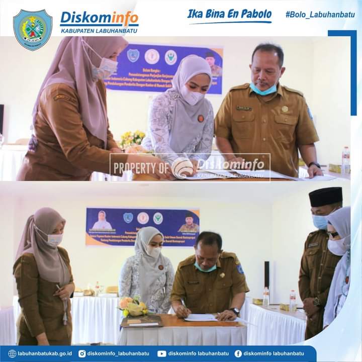 YKI Cabang Labuhanbatu menandatangani MoU dengan RSUD Rantauprapat