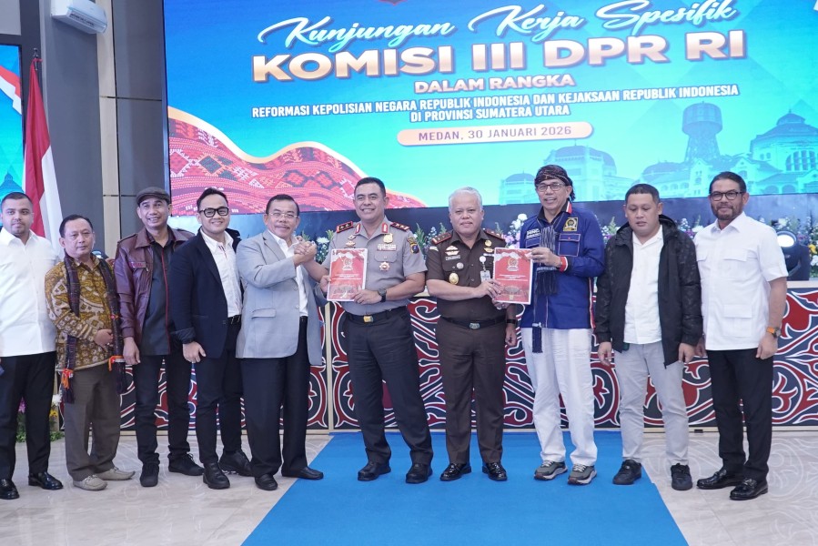 Kejatisu Sambut Kunjungan Kerja Spesifik Komisi III DPR-RI