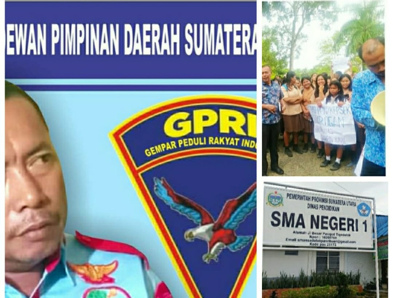 GPRI Sumut Minta Tindak Dalang Demo Yang Memobilisasi Siswa di SMAN 1 Dolok Panribuan