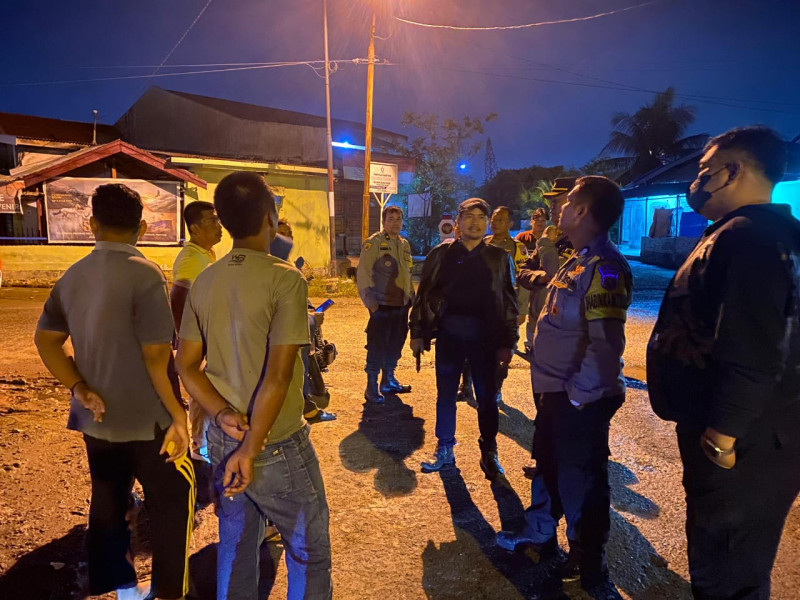 Respon Cepat Bubarkan Aksi Tawuran di Pajak Baru, Polres Pelabuhan Belawan Temukan Sajam