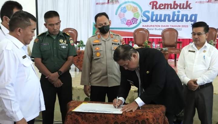 Komitmen Kuat Bupati Eddy Berutu Turunkan Stunting di Kabupaten Dairi