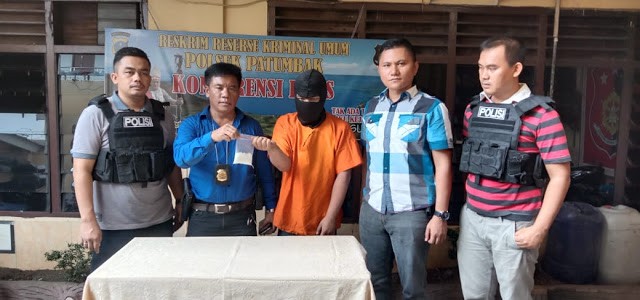 Kurir Sabu Medan- Padang Ditangkap, Pemuda Ini Nginap Di Sel Tahanan Polsek Patumbak