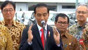 Lepas Kapal Ekspor, Jokowi Optimis Ekspor RI Bisa Kompetitif
