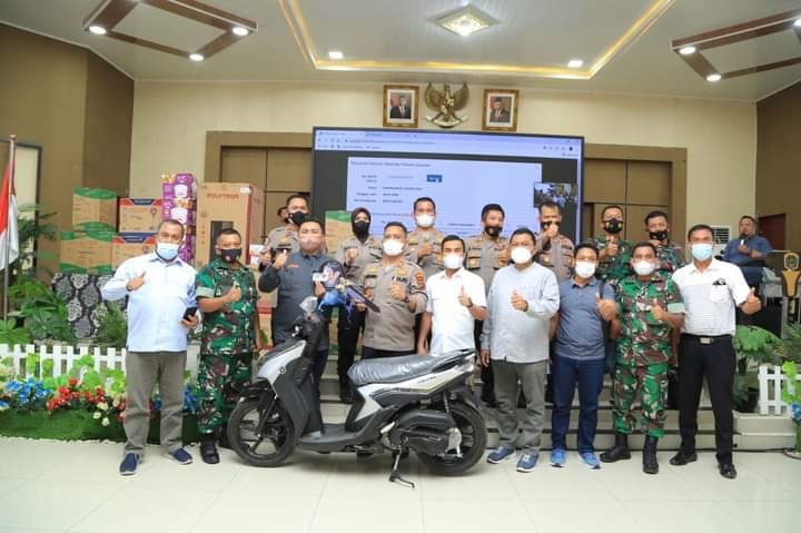 Polres Labuhanbatu Gelar Pengundian Door Prize Serentak di Tiga Kabupaten
