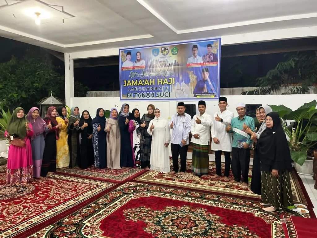 Doa bersama untuk Jemaah Haji asal Labuhanbatu di rumah dinas Wakil Bupati Labuhanbatu