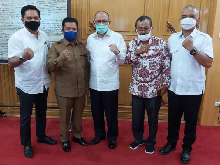 Manajemen PTPN I Langsa Silaturahmi ke Kantor Walikota Usman Abdullah