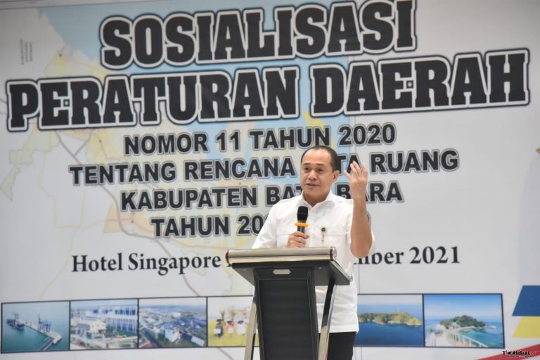 Bupati Zahir Sosialisasikan Perda Nomor 11 Tahun 2020 Tentang Rencana Tata Ruang Batu Bara