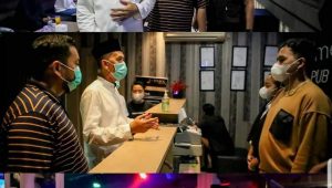 Walikota Dumai H. Paisal  Pimpin Sidak Tegakkan Protkes ke Tempat Hiburan