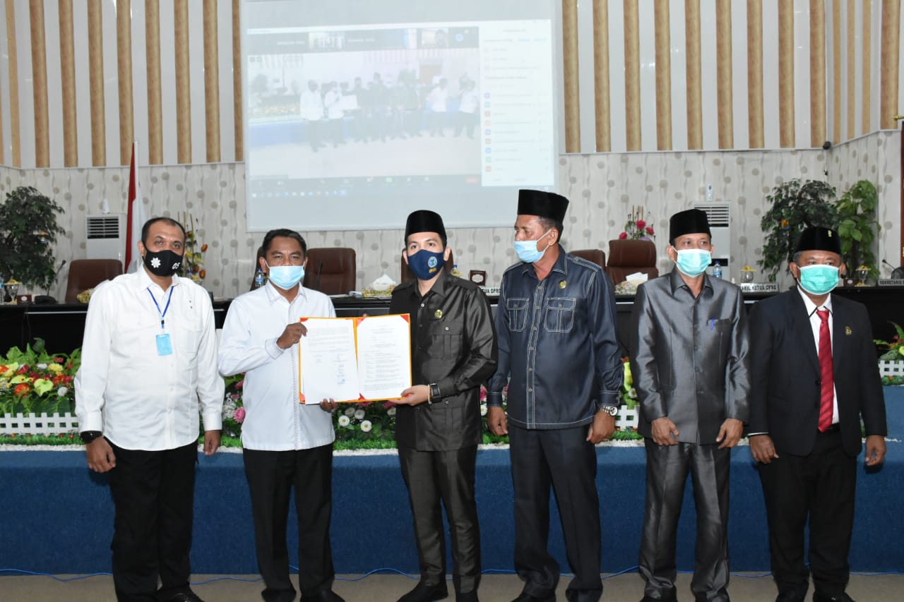 DPRD  Sepakati KUPA dan PPASP TA 2020 Pemkab Sergai