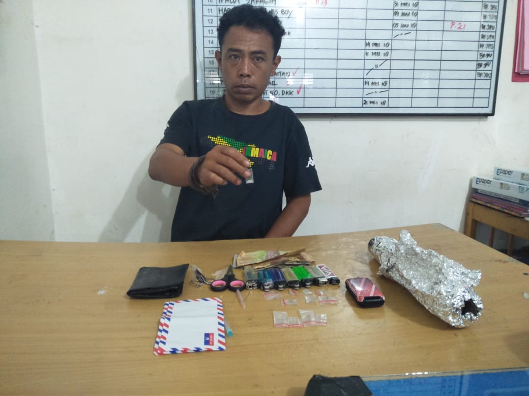 Sat Narkoba Polres Pematang Siantar Berhasil Bekuk Pengedar Narkoba Jenis Sabu        