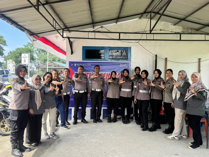 Polres Dumai Gelar Bakti Kesehatan Gratis untuk Pengemudi Ojek Online dalam Rangka HUT ke-70 Polisi Lalu Lintas!