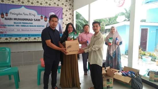 Pangulu Buntu Turunan, Sosialisasikan Pembuatan Disinfektan Mandiri