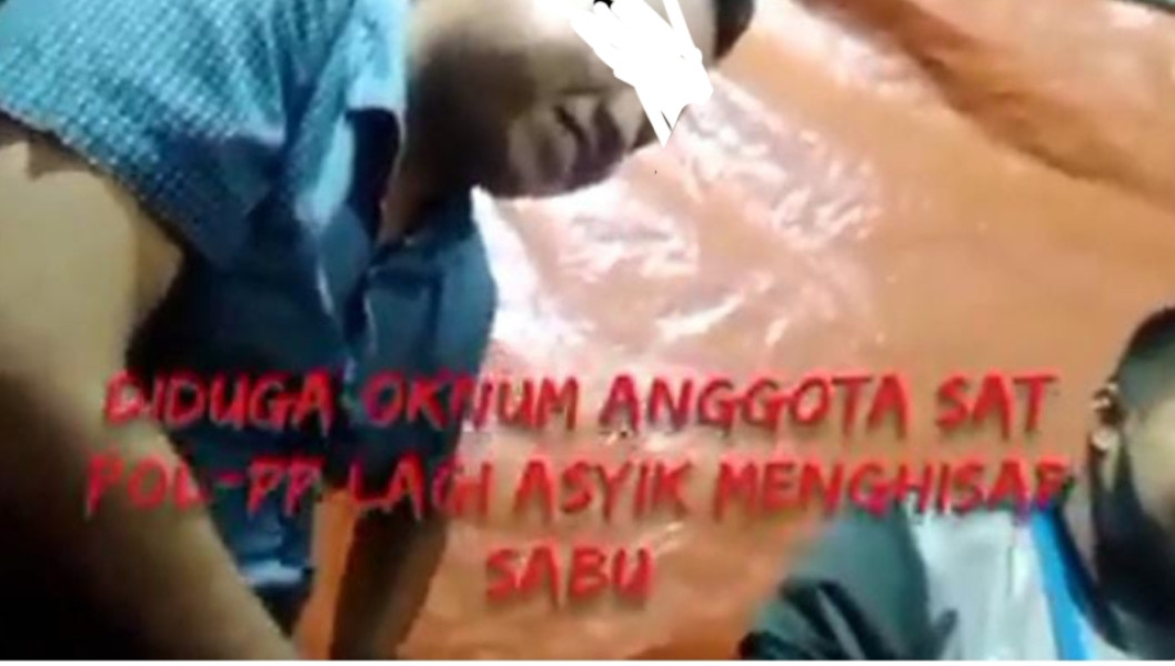Beredar Video Diduga Oknum Sat Pol PP Sedang Asyik Isap Sabu, Kepala Sat Pol PP Malah Bungkam