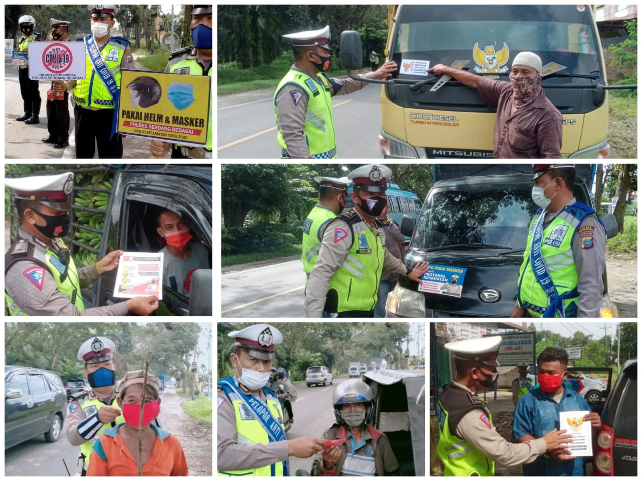 Kasat Lantas AKP Agung Basuni :Masyarakat Harus Menjadi Pelopor Anti Covid-19