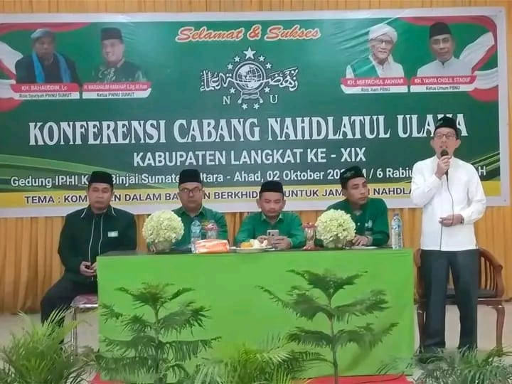 GP ANSOR LANGKAT PRIHATIN PC NU LANGKAT DI PECAH BELAH