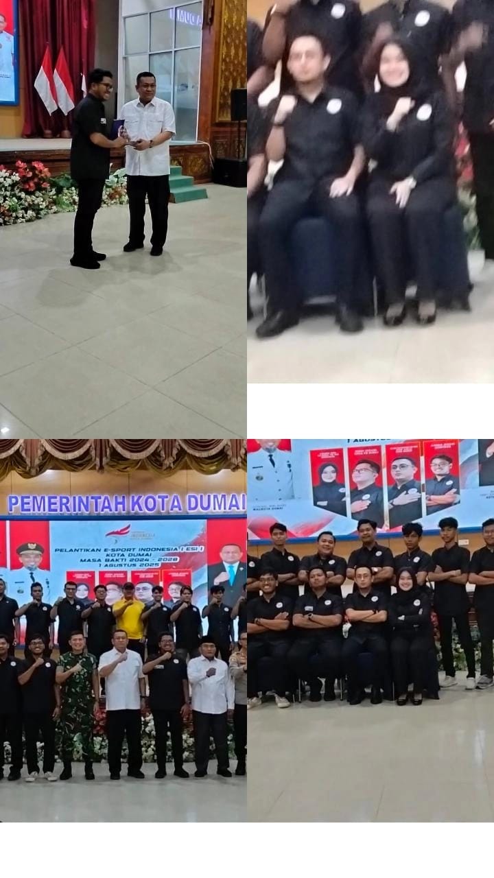 E-sport Indonesia (ESI) Kota Dumai Masa Bakti 2024-2028 Resmi di lantik Ketua Umum Provinsi Riau  Oleh Brigjend Bambang Hery Sukmajadi,S.H.S.I.K