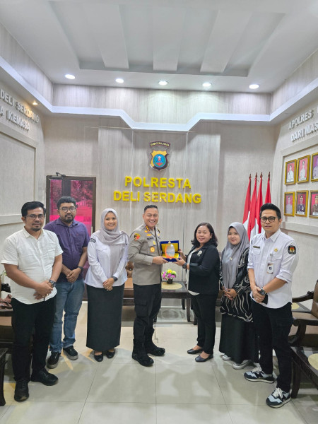Sinergitas Sukseskan Pilkada Serentak 2024, Kapolresta Deli Serdang Terima Audensi dari KPU