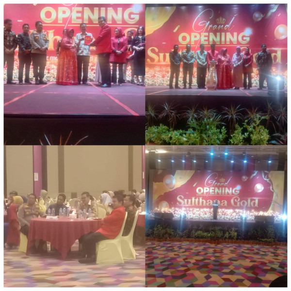 Selamat Atas Grand Opening Sulthana Gold Dihadiri Sekda Kota Dumai