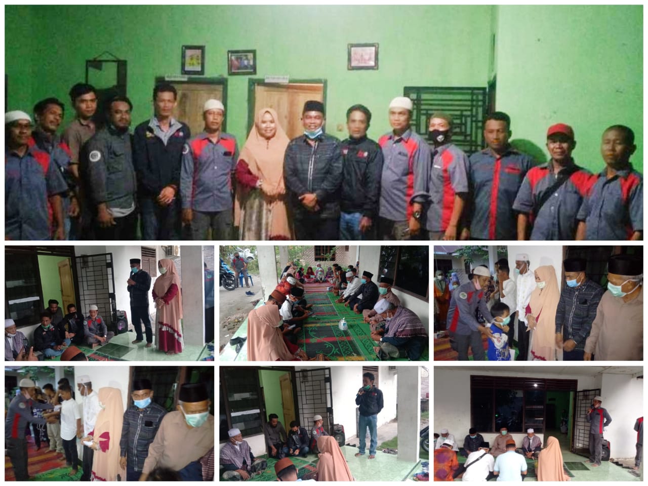 Di Dampingi Istri, Wabup  H Darma Wijaya dan Puluhan Yatim Piatu Buka Puasa Bersama IWO Sergai
