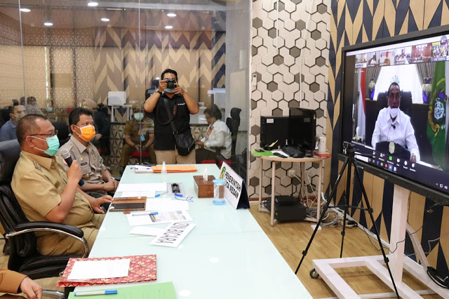 Plt Wali Kota Medan Dapat Apresiasi Dari Gubsu Edy Ramahyadi Dalam Penanganan Covid-19 Di Kota Medan