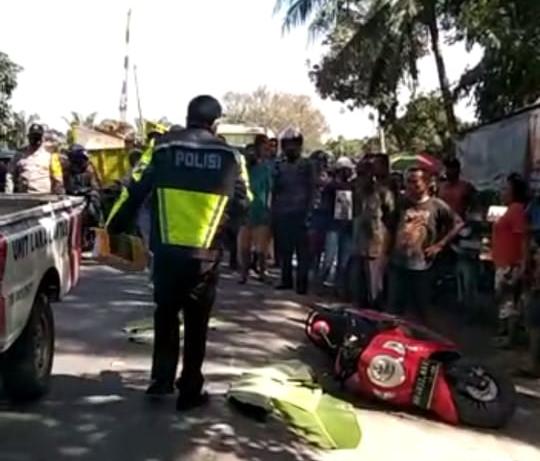 Lakalantas di Sergai, Digilas Truck Penata Rias Tewas di TKP