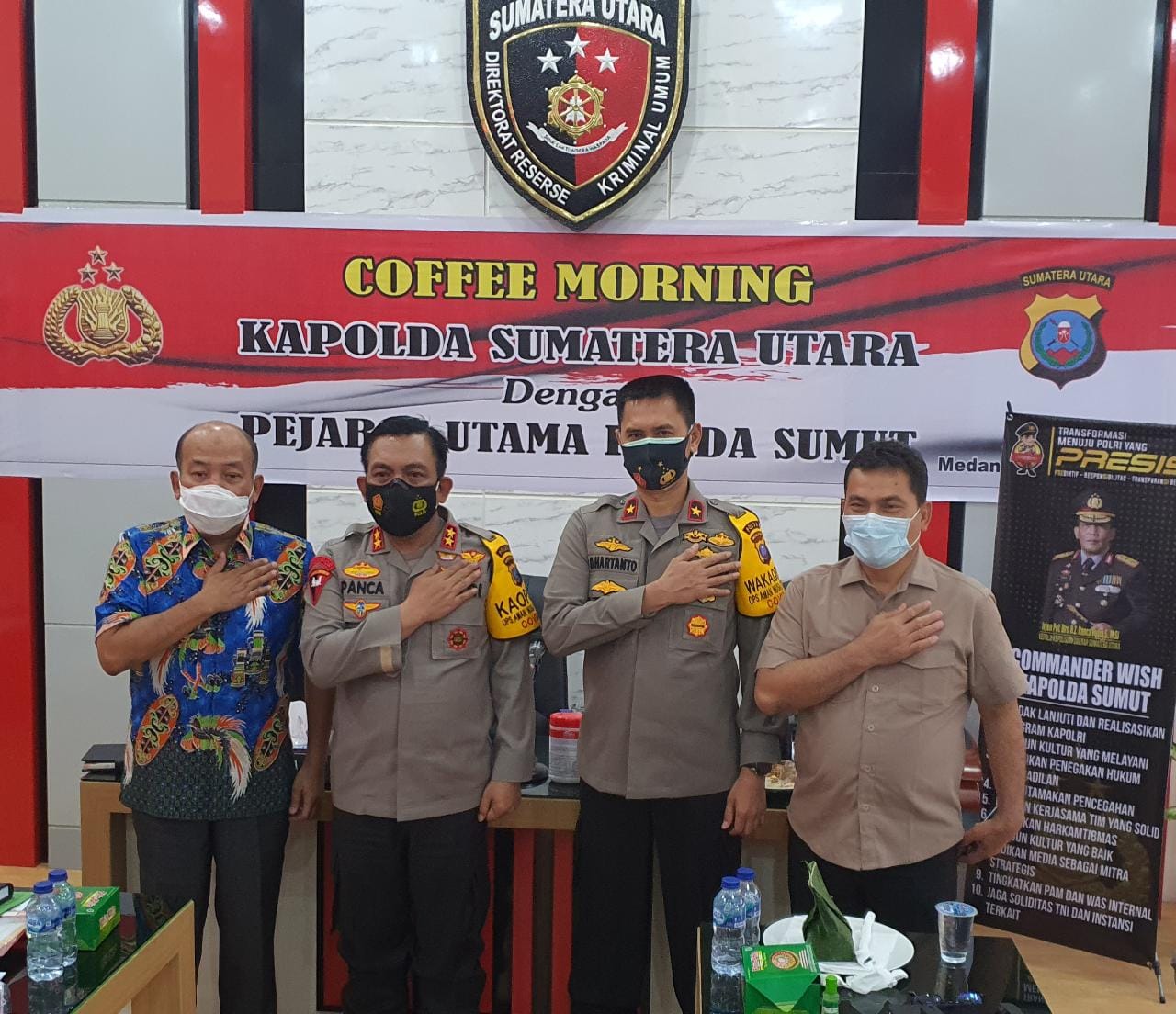 Poldasu Kawal Vaksinasi Percepat Pemulihan Kesehatan