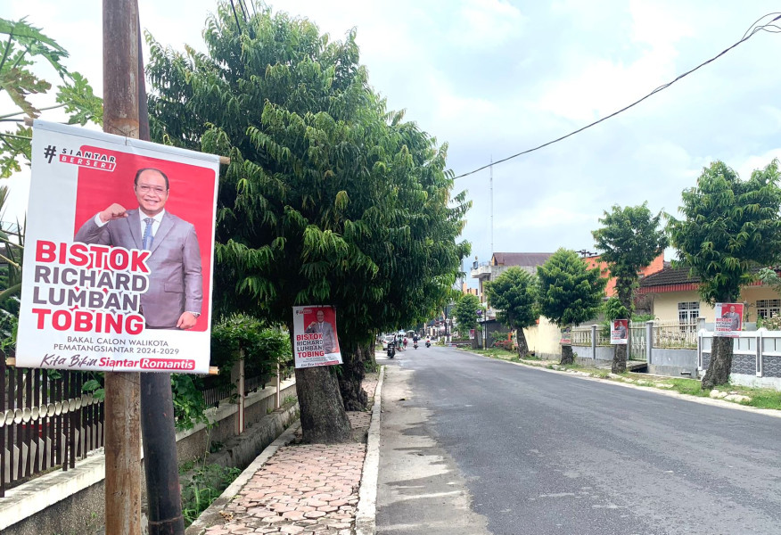 Semua Ngakunya Membangun, Bacalon Wali Kota Siantar Rusak Estetika Kota