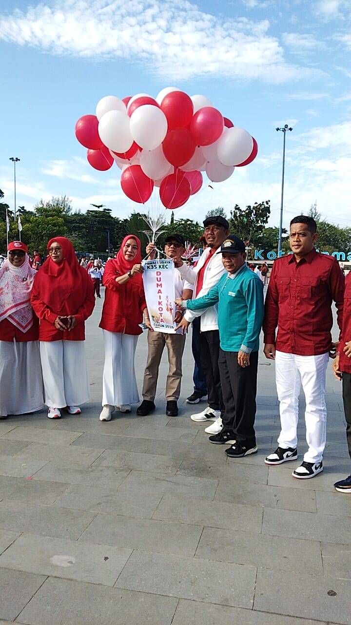 Pawai Budaya HUT RI ke-81 di Dumai Timur Jadi yang Pertama di Kota Dumai