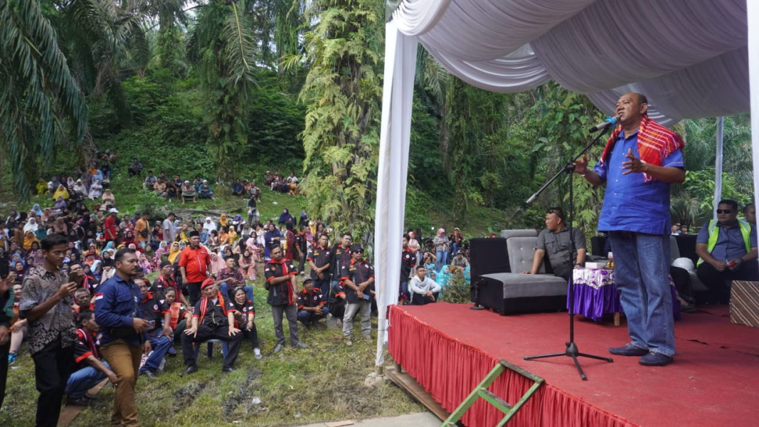 Pembangunan Jembatan Batu Katak Bukti Kecintaan Syah Afandin kepada Masyarakat Bahorok