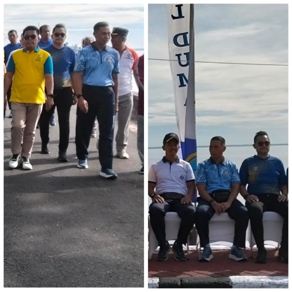 Kepala Bea Cukai Dumai, Ruru Firza Isnandar Turut Hadir Peresmian Cafe Jalasena Primkopal lanal Dumai dan Olahraga Bersama