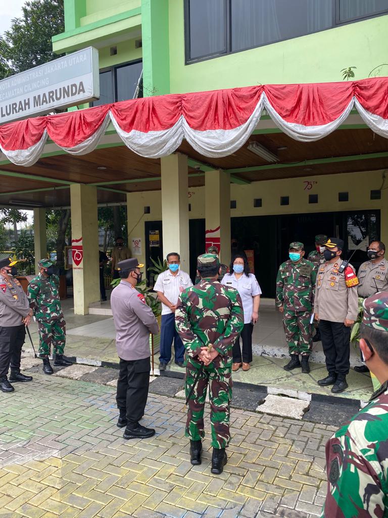 Panglima TNI dan Kapolri Tinjau Vaksinasi Massal Pekerja Pelabuhan Tanjung Priok
