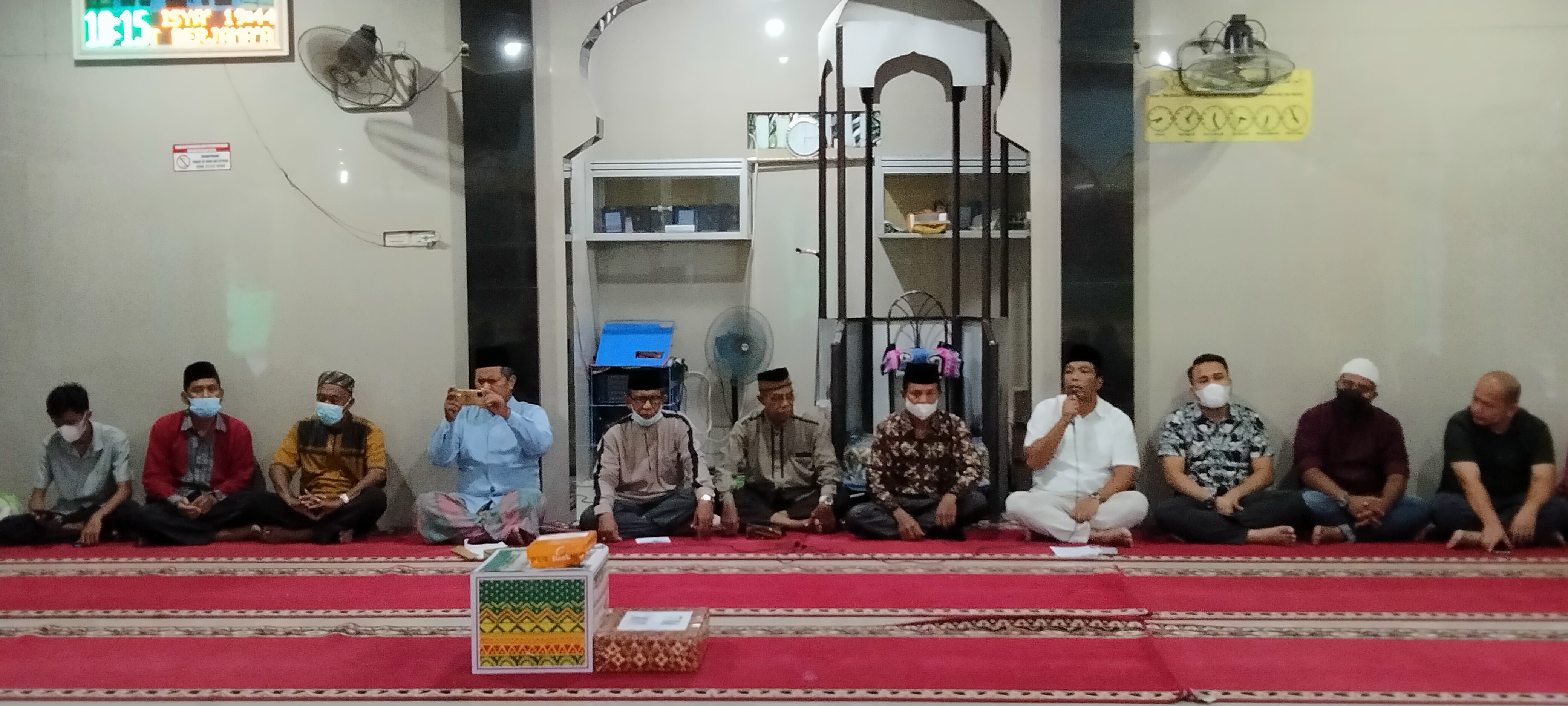 Pimpin Tim XVI Safari Ramadhan 1443 H Tahun 2022 Pemkab Sergai Kadis Perkim Kunjungi Masjid Al Husna