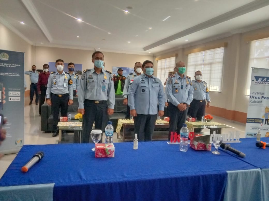 Kantor Imigrasi Tipe 2 Dumai Launching WBBM
