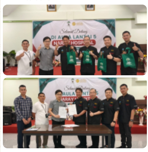 PSMTI Kota Dumai dan Naray Hospital Teken PKS Layanan Kesehatan bagi Anggota