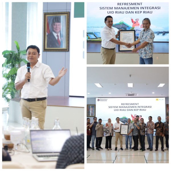 PLN UID Riau dan Kepri Kantongi Sertifikat ISO 14001:2015, Tegaskan Komitmen Lingkungan Berkelanjutan