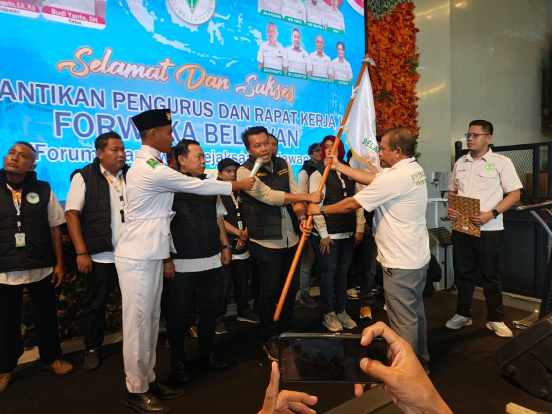 Budi Yanto SH Dilantik Jadi Ketua Forum Wartawan Kejaksaan Belawan, Forwaka Sumut : Tingkat Profesionalisme, Pendampingan Hukum dan Ekonomi Semua Anggota