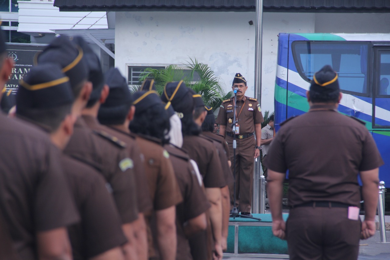 Apel Pagi, Asbin Sampaikan Bahwa Administrasi Kepegawaian Sudah Serba Digital