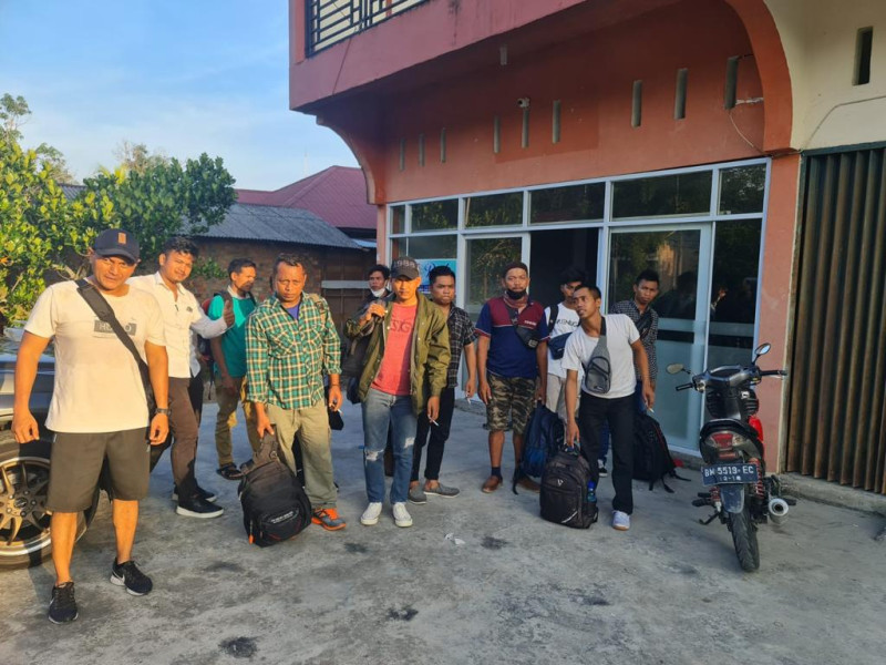 Polres Bengkalis Gagalkan Penyelundupan 28 Pekerja Migran Ilegal ke Malaysia