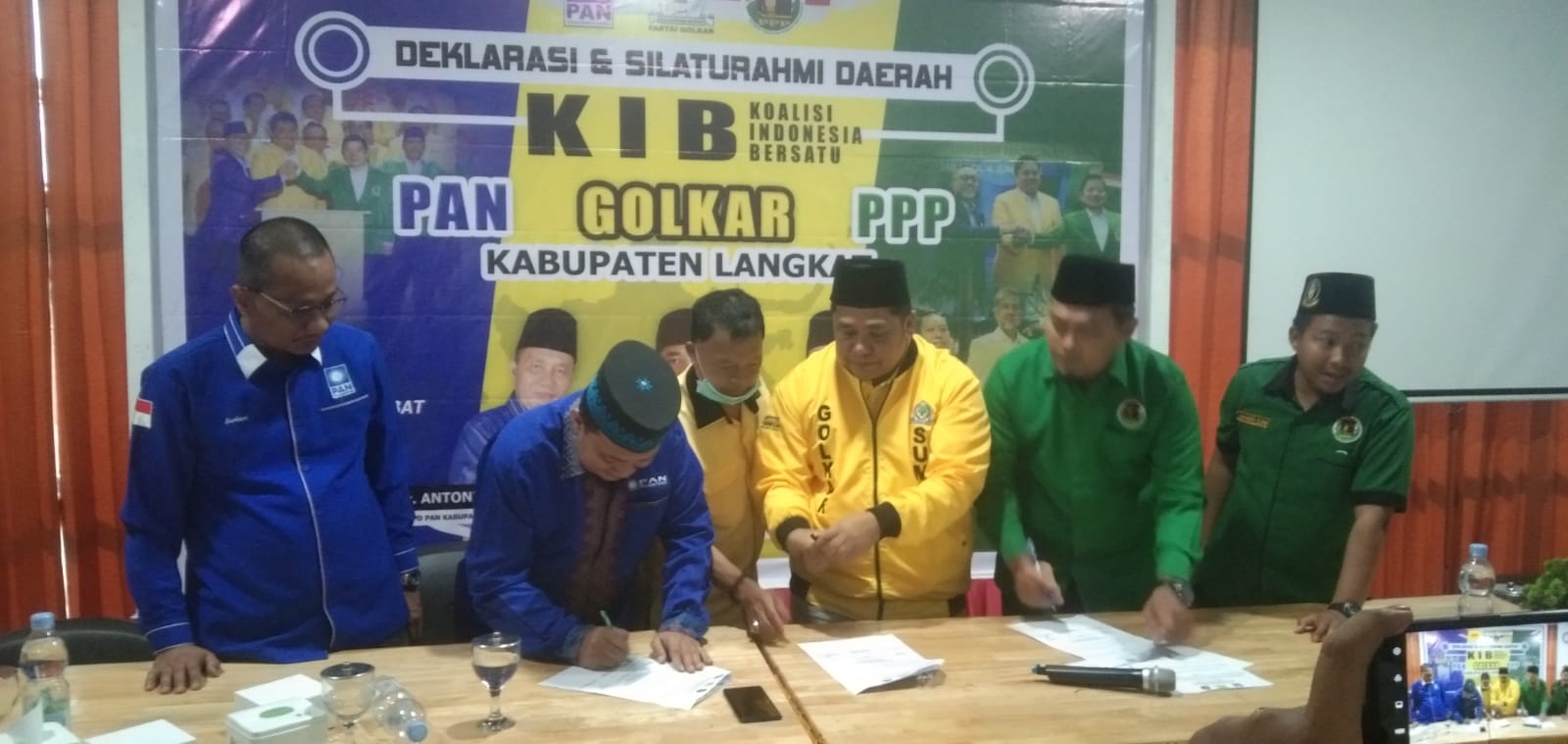 Deklarasi Dan Silaturahmi Daerah Koalisi Indonesia Bersatu Tiga Parpol Terbentuk