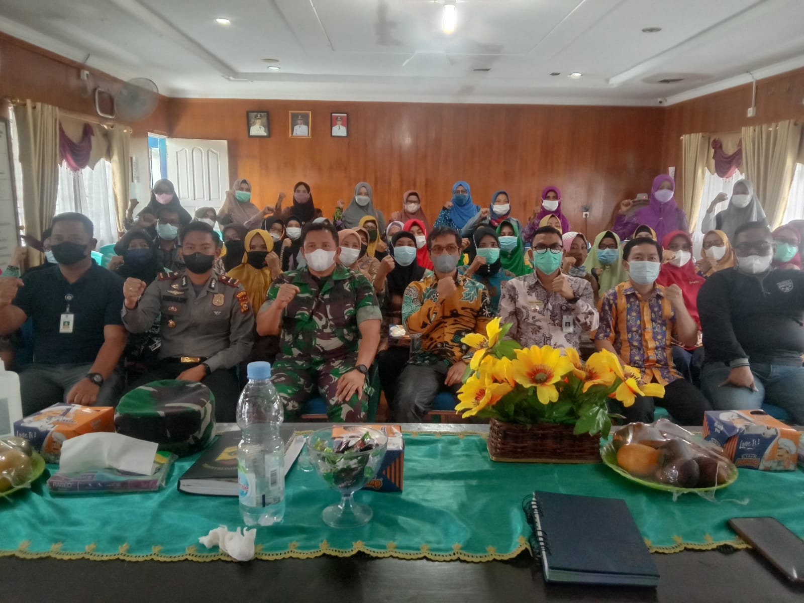 Diadakan Loka Karya Mini Lintas Sektor Puskesamas Di Dumai kota Tahun 2021