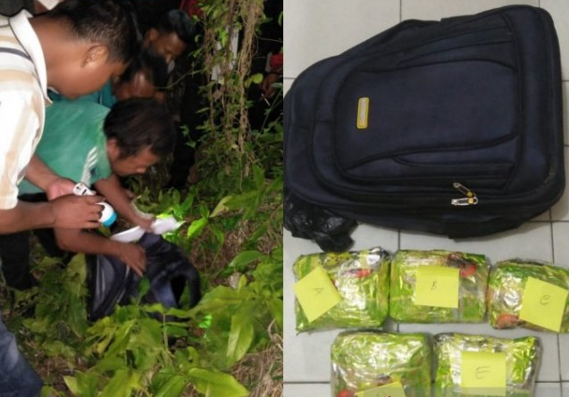 Polres Tanjungbalai Temukan 5 Ribu Gram Sabu Tak Bertuan di Pemakaman