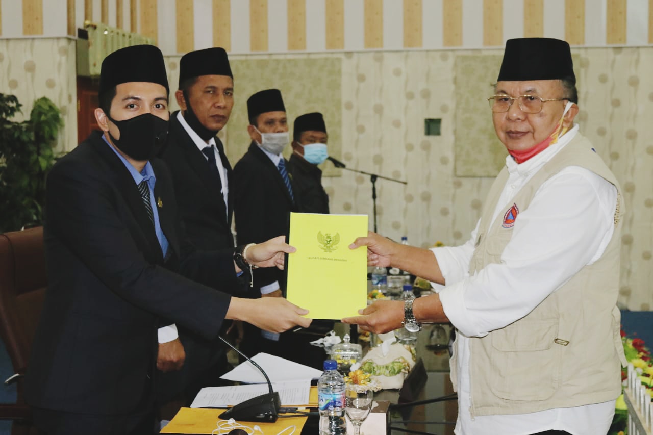 Rapat Paripurna DPRD Sergai: Data Realisasi Dana Refocusing dari Tim gugus Tugas Kabupaten Berbeda