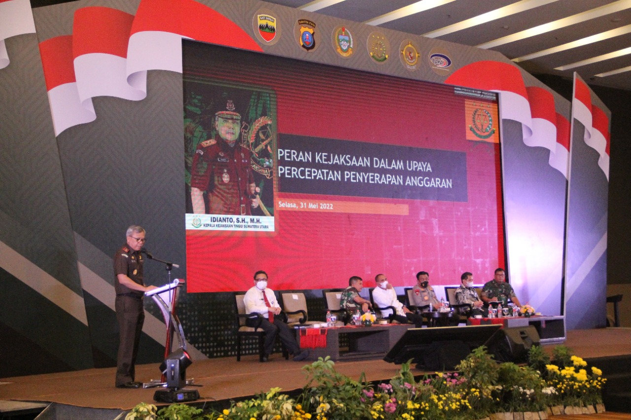 Kajati Sumut Idianto : 3 Kunci Terhindar Korupsi dan Percepatan Penyerapan Anggaran Pembangunan