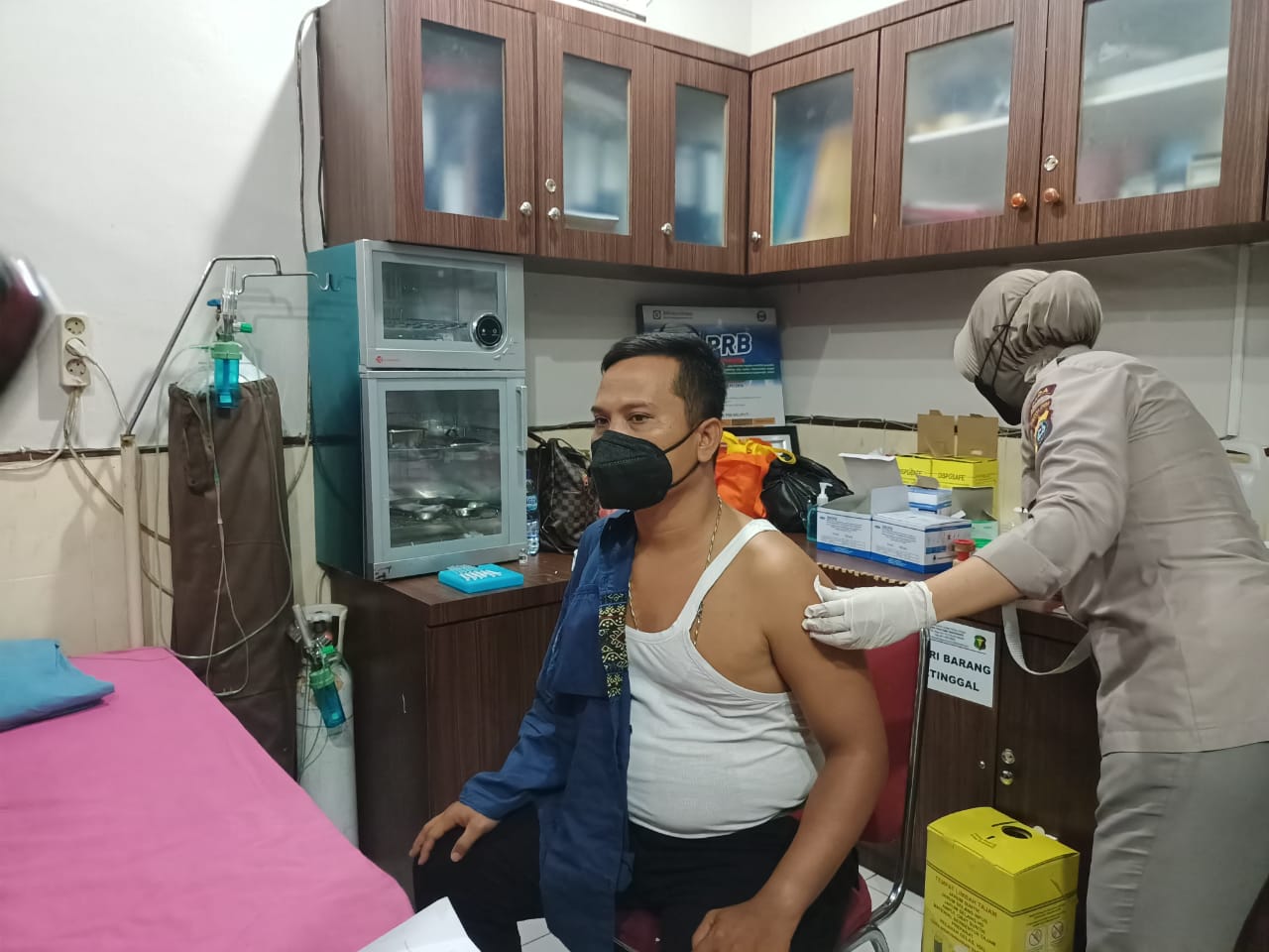 Hari Ini Giliran Wartawan Polda Sumut Ikuti Vaksinasi 