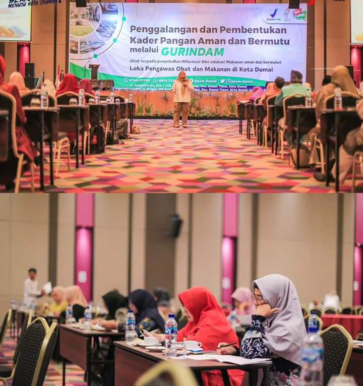 POM Dumai Laksanakan Penggalangan dan Pembentukan Kader Pangan Aman dan Bermutu Melalui GURINDAM