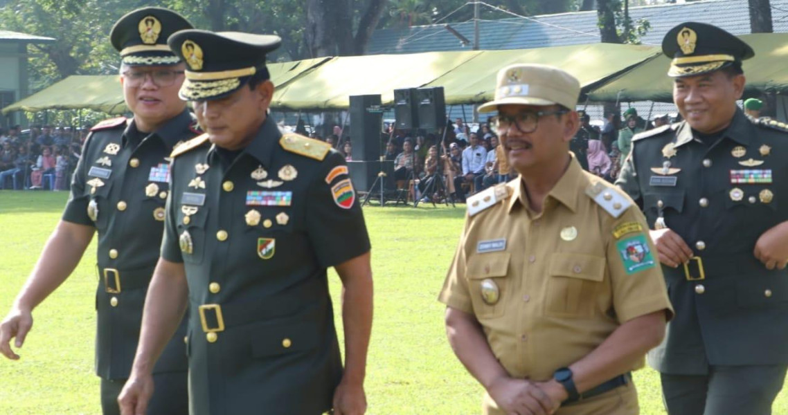Wakil Bupati Hadiri Upacara Penutupan Diktama TNI AD Gel. II TA 2023