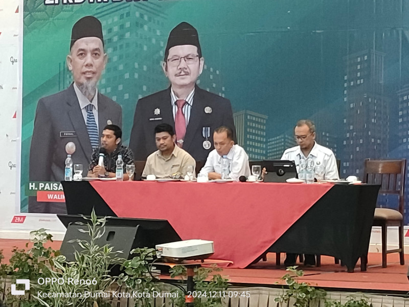Dispertaru Dumai Konsultasi Publik 2 Supervisi RDTR Kawasan Perkotaan dan Industri serta BWP Medang 